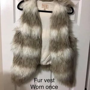 Fur vest